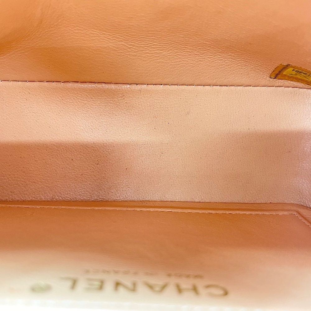 Chanel Mini Matelassé Shoulder Bag, Orange - Picture 12 of 13